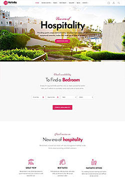 WordPress Hotel Theme 2