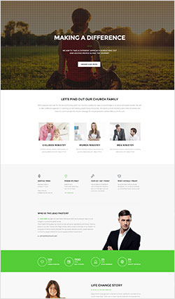 Church WordPress Theme 14