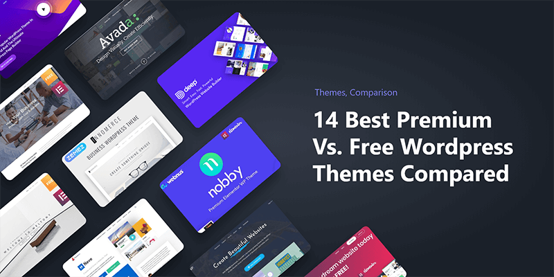 14 Best Premium vs. Free WordPress Themes Compared