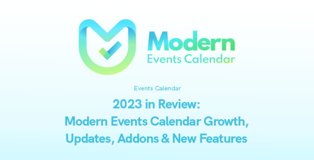 Review: Modern Events Calendar Growth