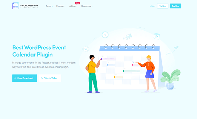 Modern Events Calendar | Best WordPress Event Calendar Plugins