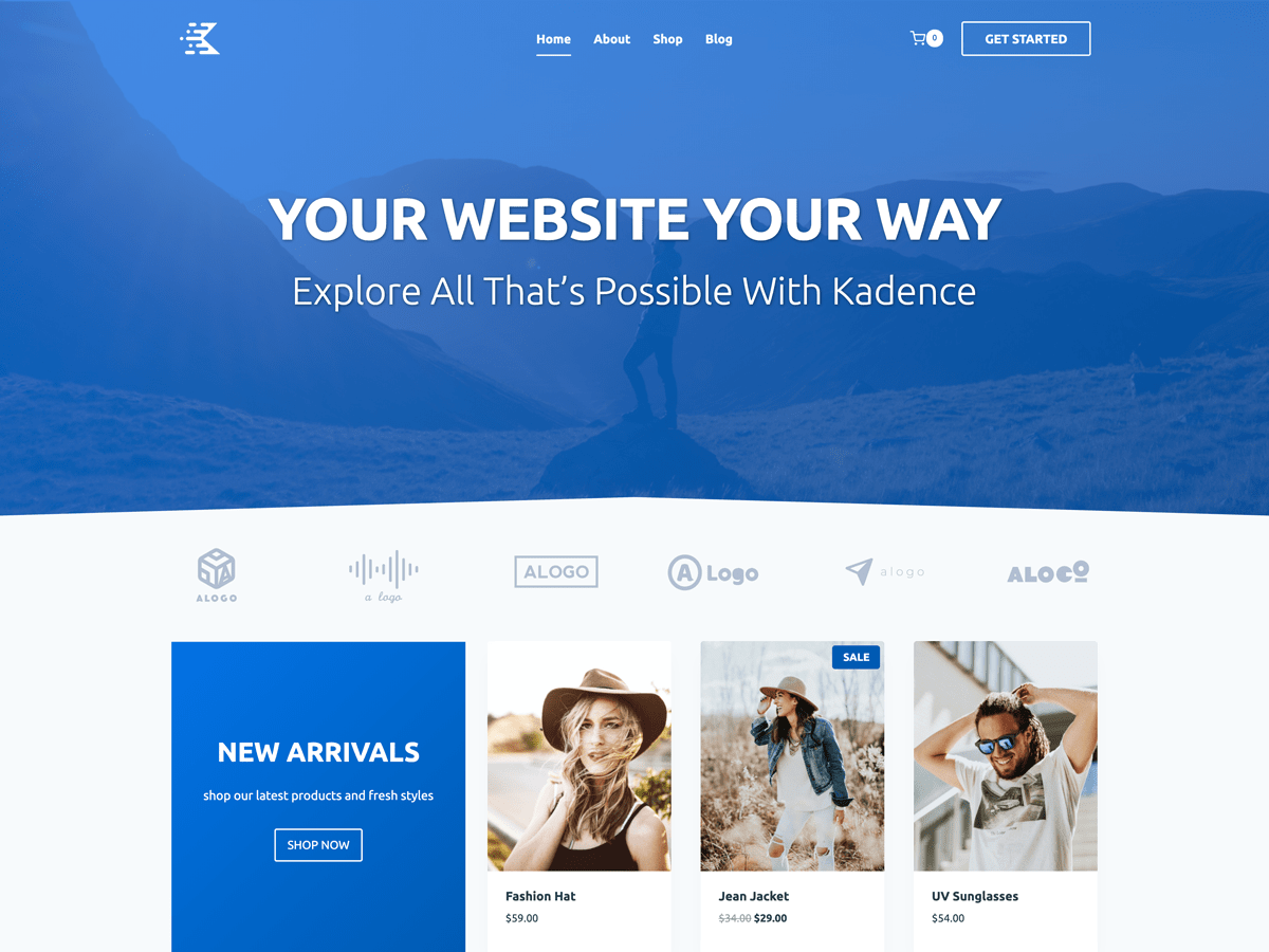 Kadence Free WordPress Theme