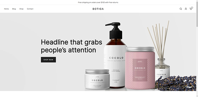 Botiga Free WooCommerce Theme