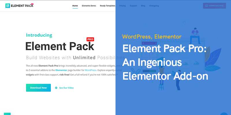 Element Pack Pro: An Ingenious Elementor Add-on