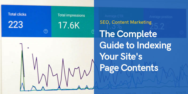 The Complete Guide to Indexing Your Site's Page Contents