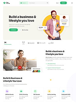 WordPress Learning & Education Theme 1