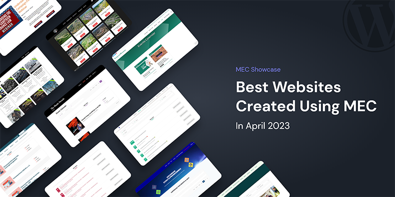 Best Websites Created Using MEC in April