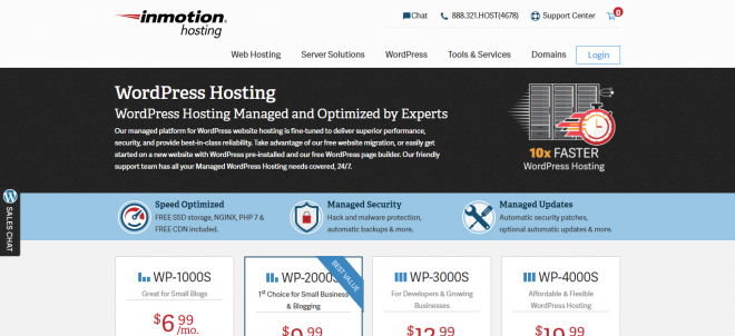 inMotion | Best WordPress Hosting Services